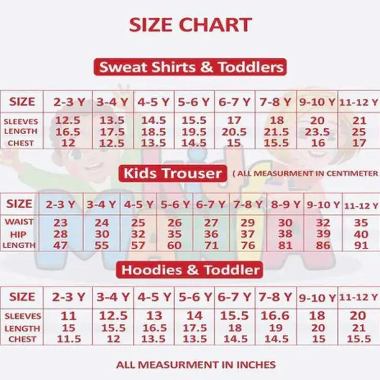 Winter 2 Pcs Girl's Fleece Printed Hoodie Tracksuit