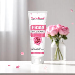 Creamy Pink Rose Face Wash 100ml Whitening Brightening