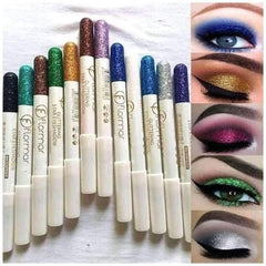 Premium Glitter Eye Pencils Set for Pakistani Makeup