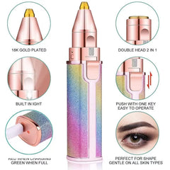 Rechargeable Women's Eyebrows Hair Trimmer