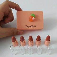 High Pigmented Lipsticks - 5 Pcs Set for Bold and Flawless Coverage