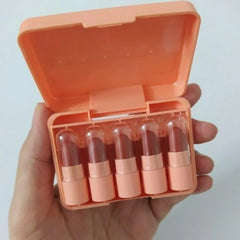 High Pigmented Lipsticks - 5 Pcs Set for Bold and Flawless Coverage