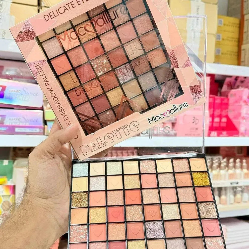 Matte & Glitter Eyeshadow Palette Multicolor 100g