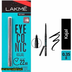 Lakme Eyeconic Waterproof Kajal Black 0.35g