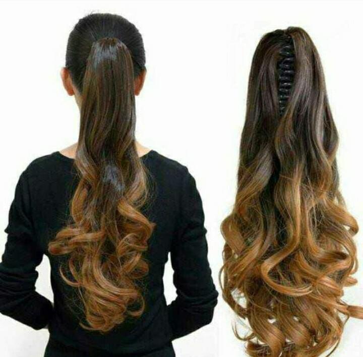 Ombre Hair Extensions for Women 100g Synthetic Heat Resistant