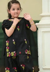 3 Pcs Girl's Dhanak Embroidered Unstitched Suit